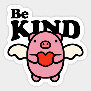 Pig angel Sticker